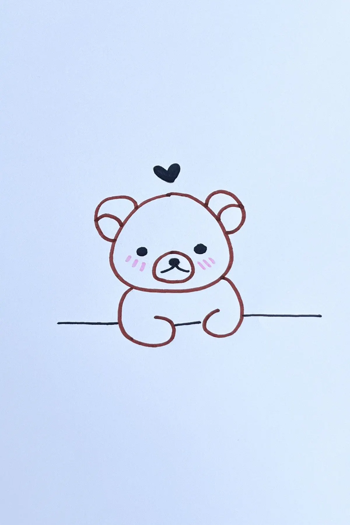 teddy bear anime drawing