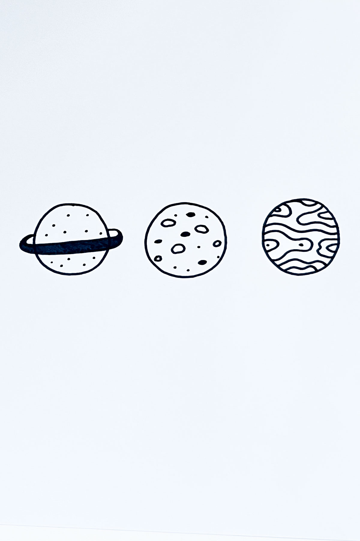 planets drawing