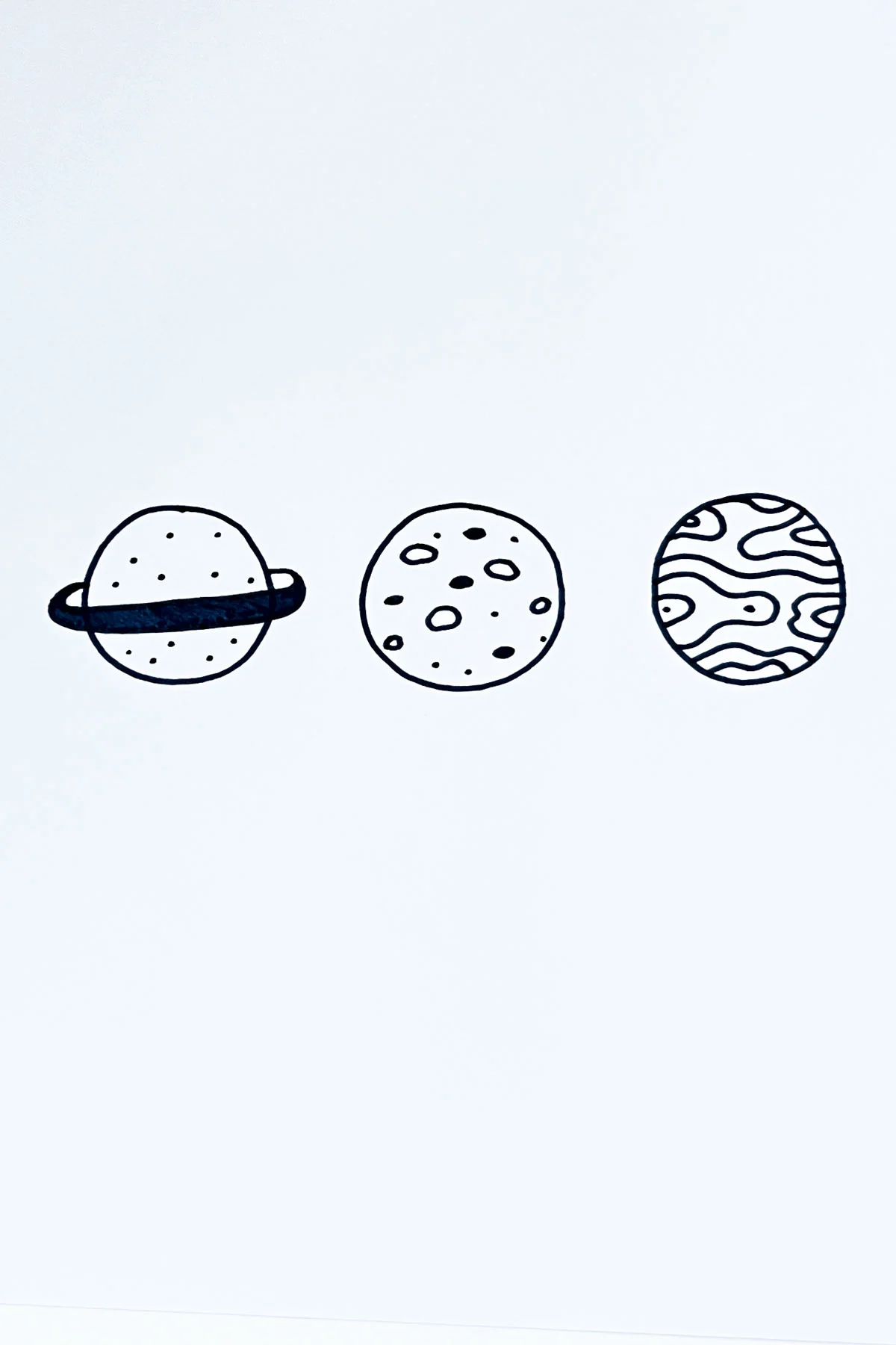 planets drawing