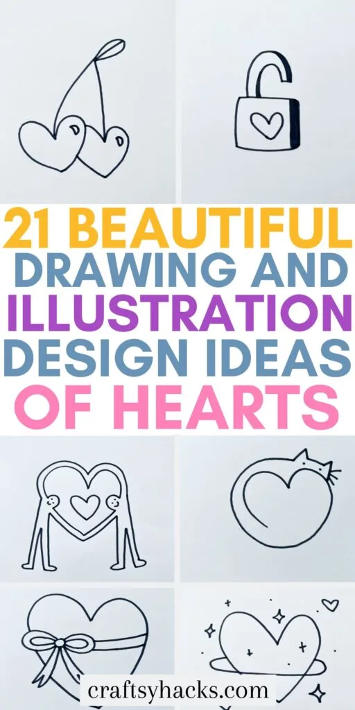 Drawing Design Ideas of Hearts