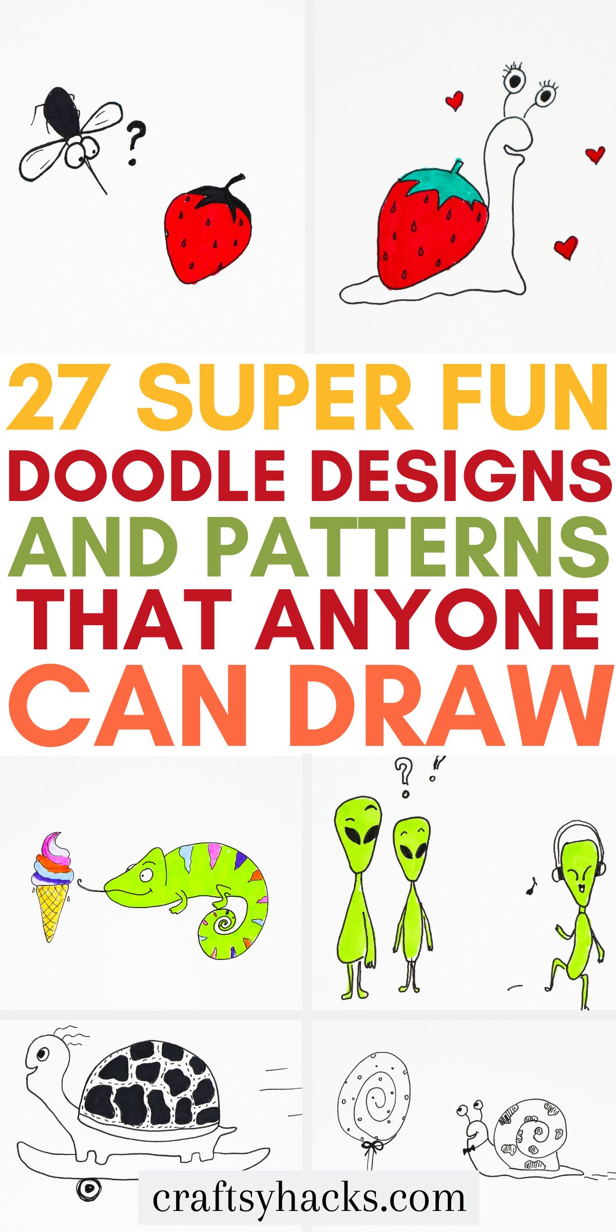 Fun Doodle designs and patterns