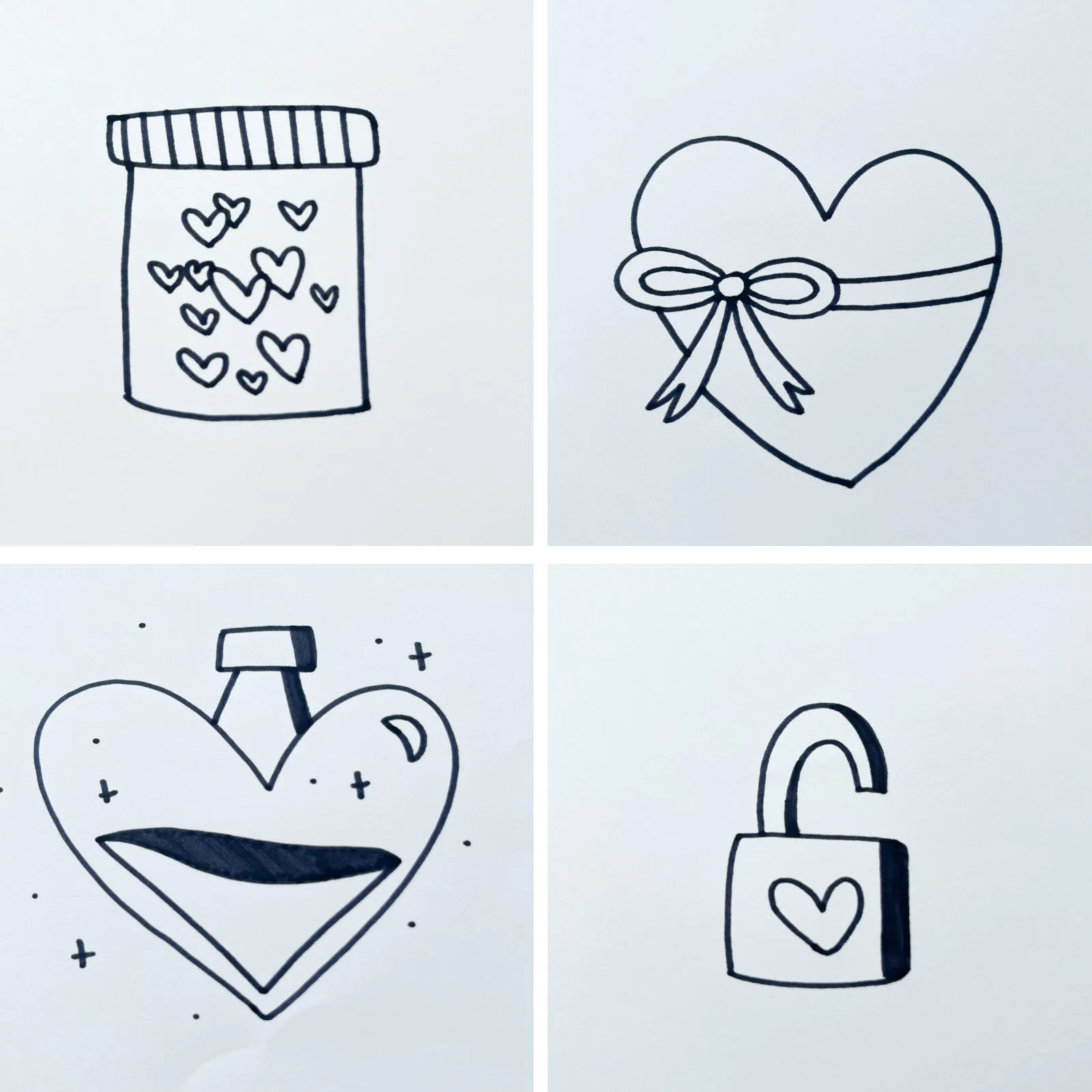How to Draw A Heart | TikTok