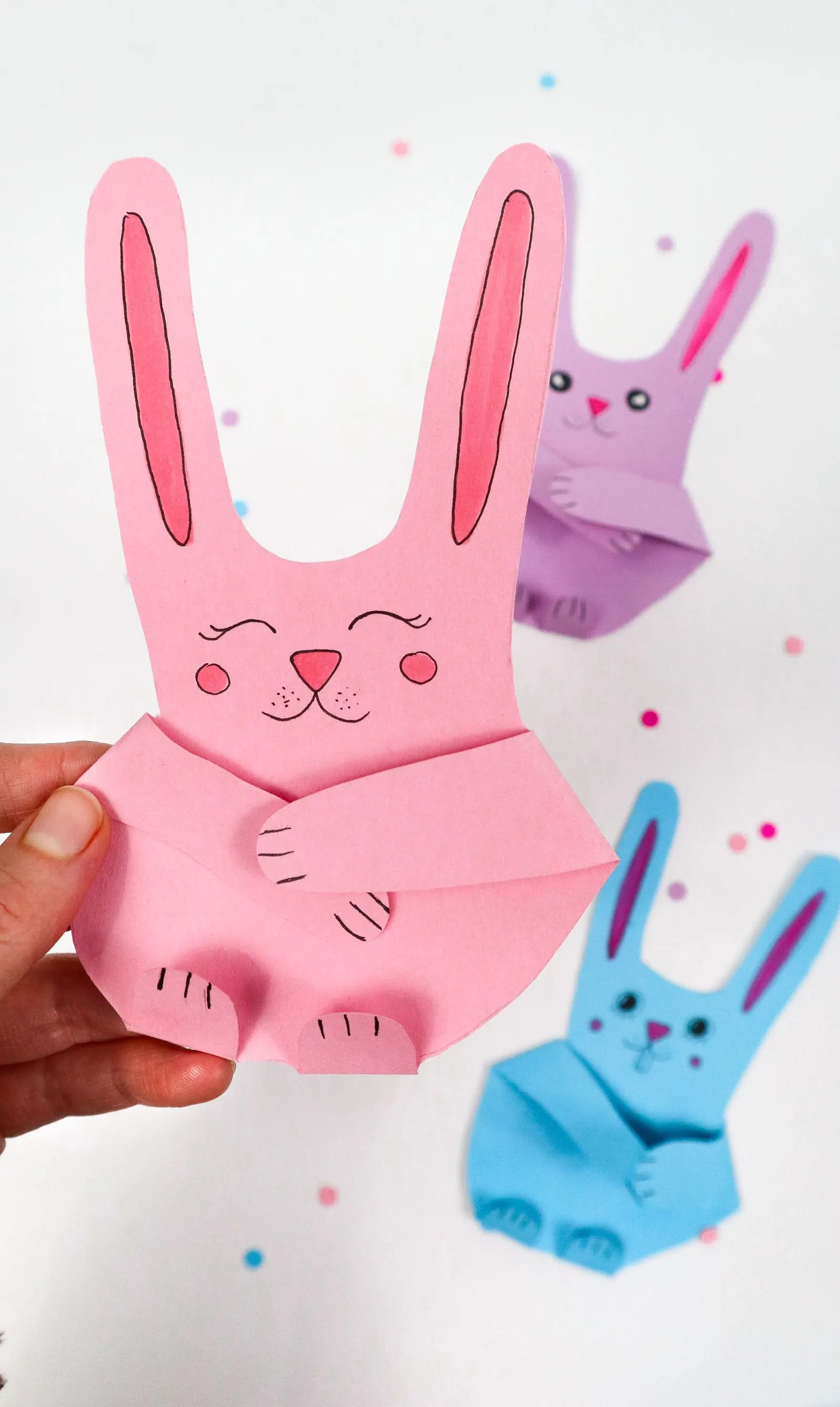 Handprint Bunnies