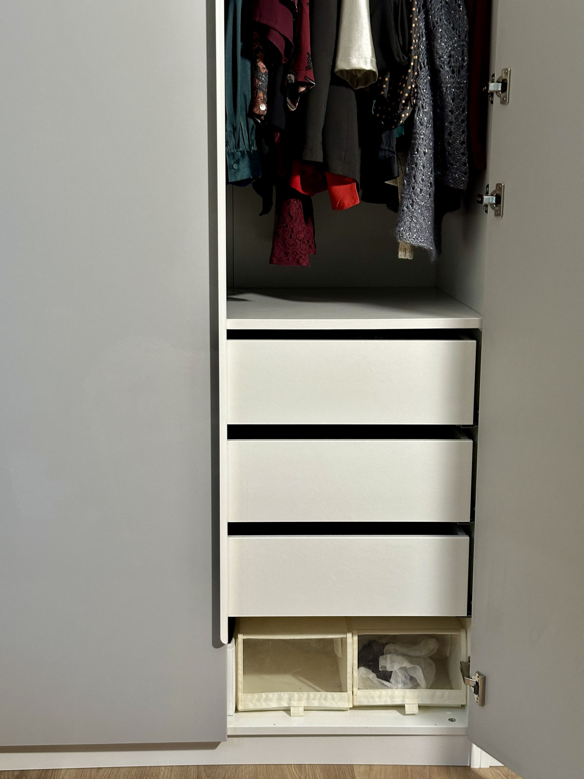 Install Your Dresser Inside the Closet