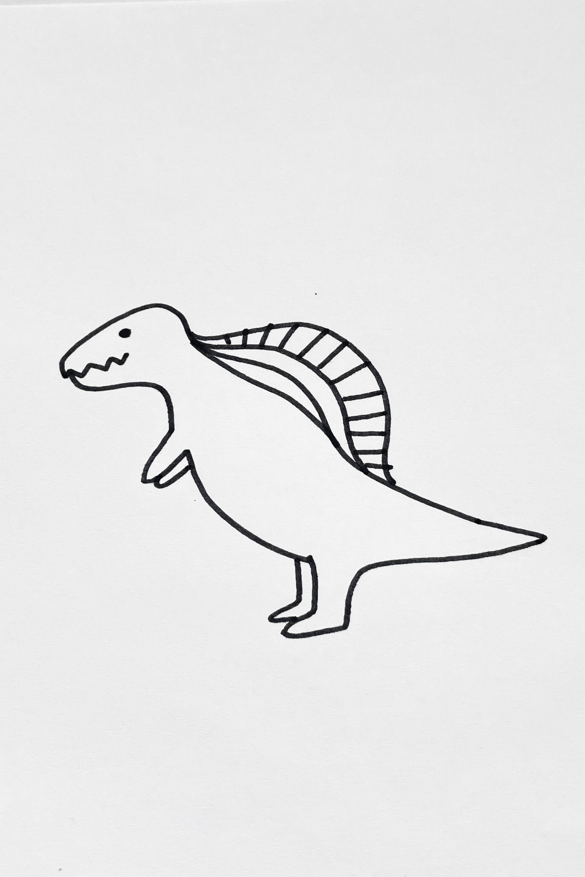 Theropod drawing