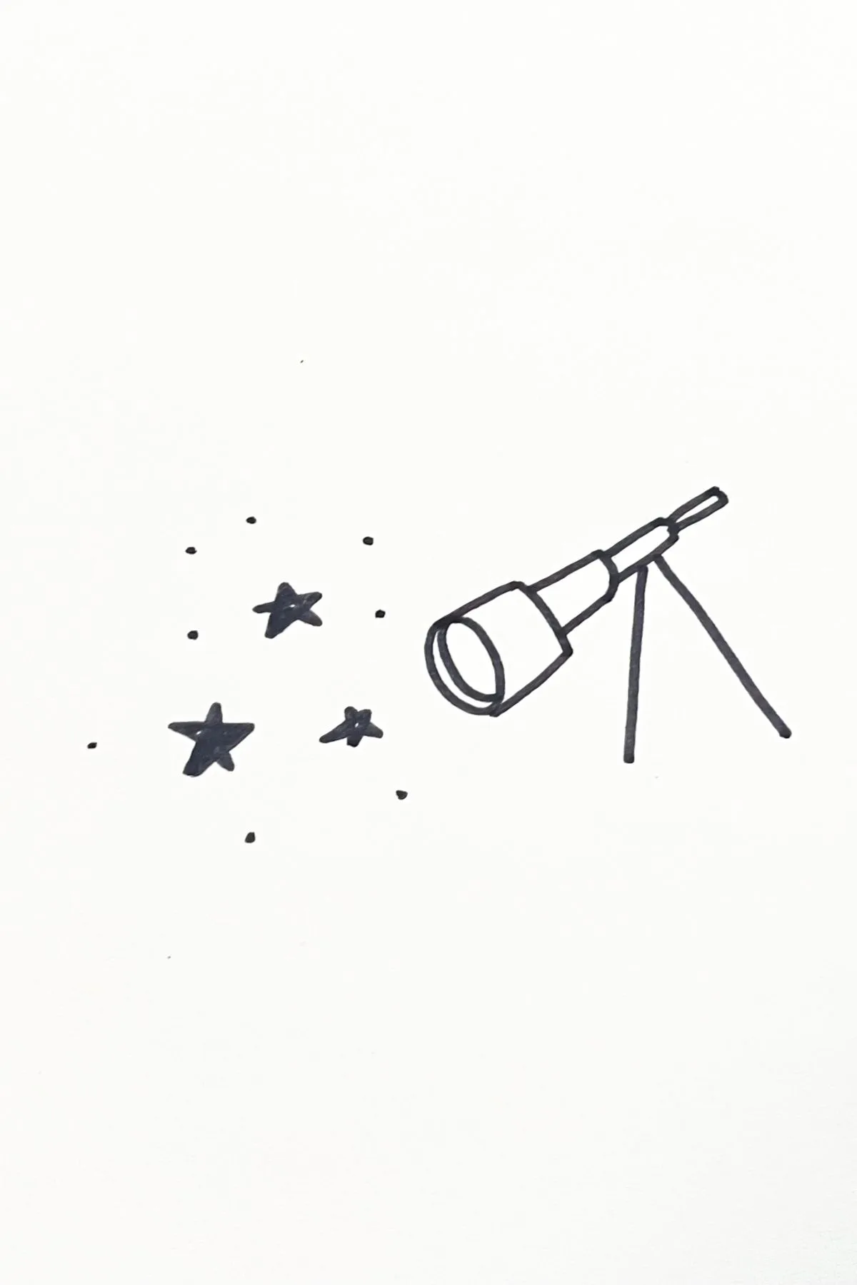 telescope drawing idea