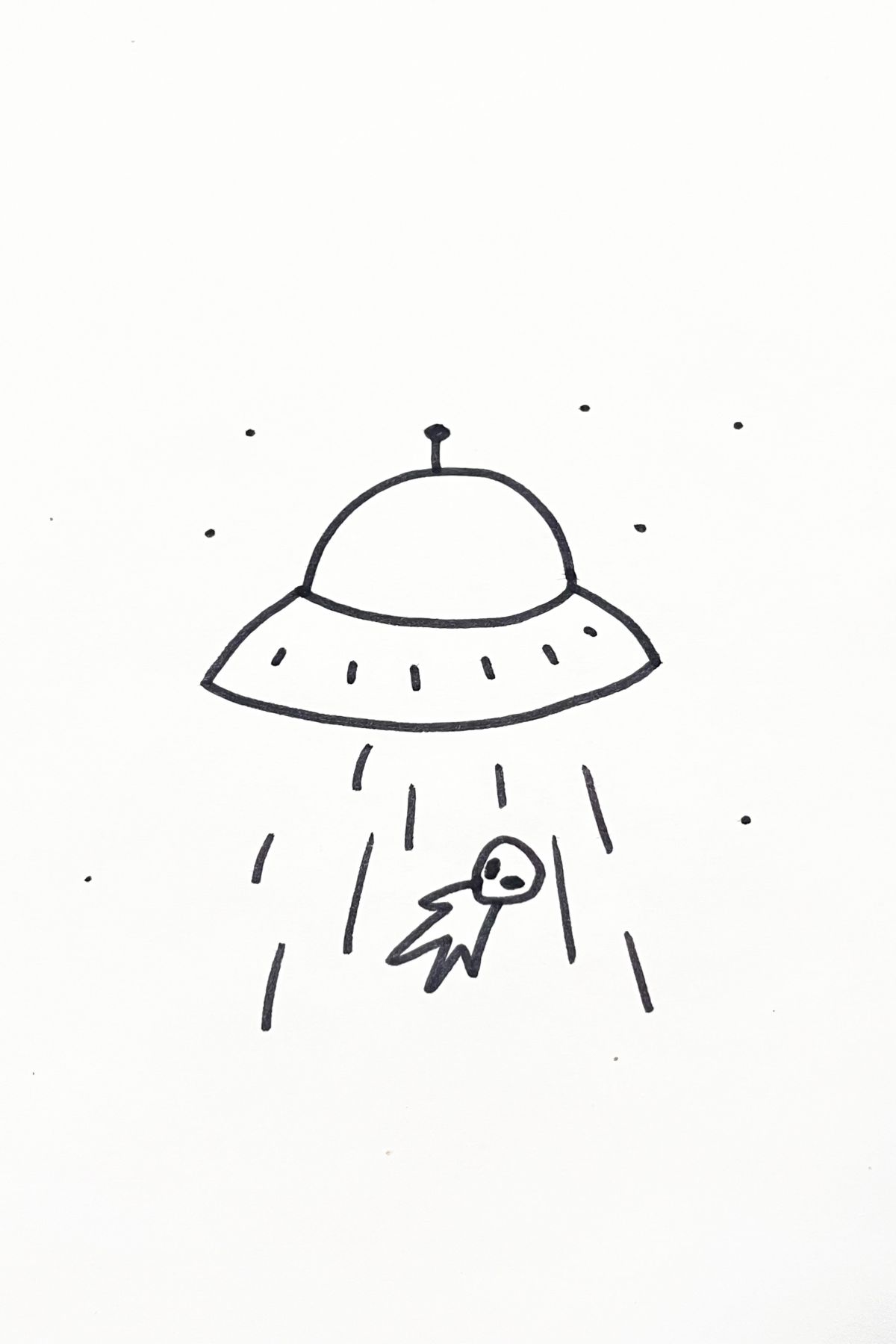alien drawing idea