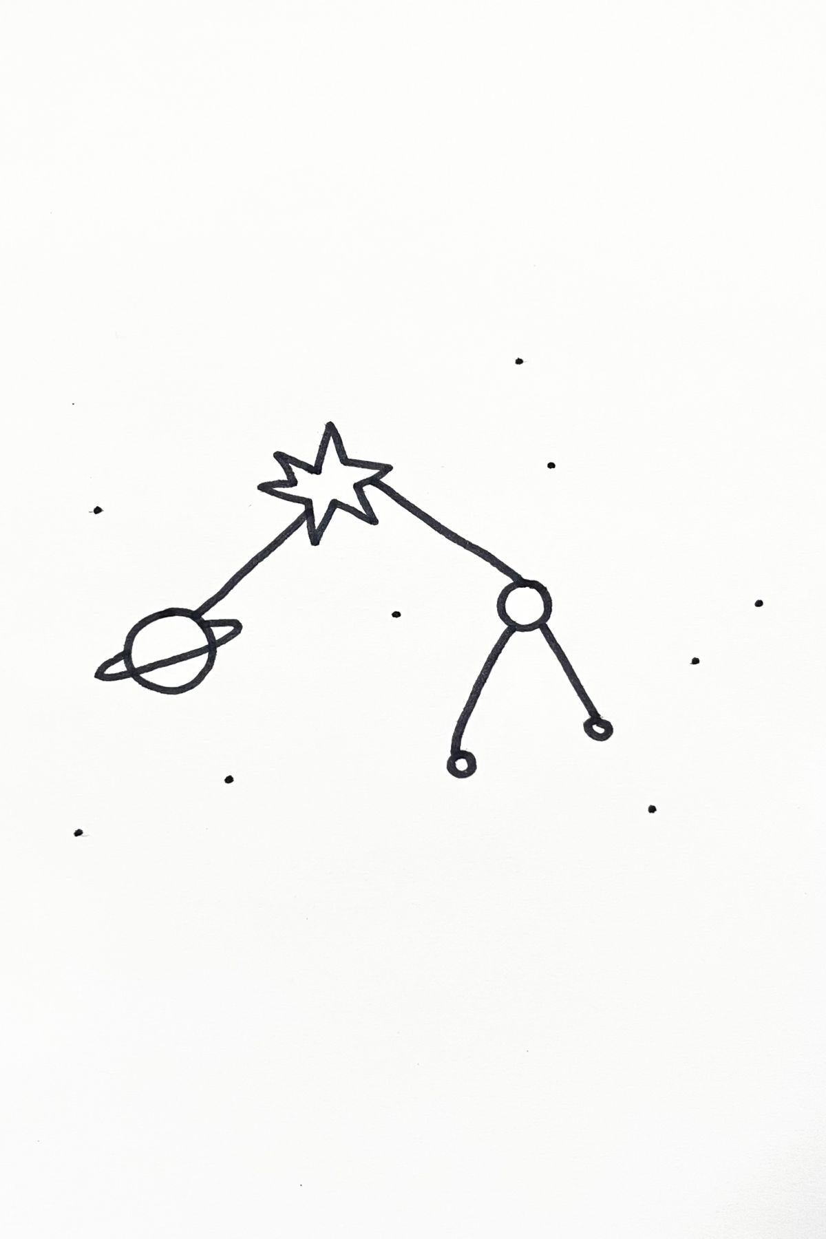 constellation drawing idea