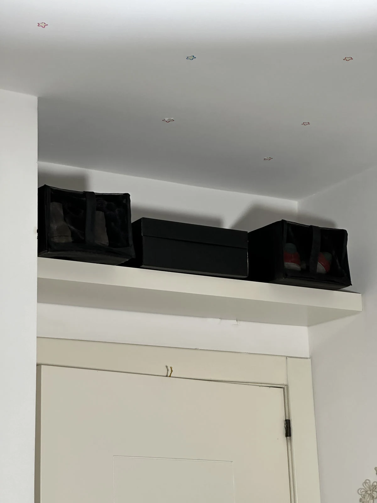  Install Shelves Above Your Door
