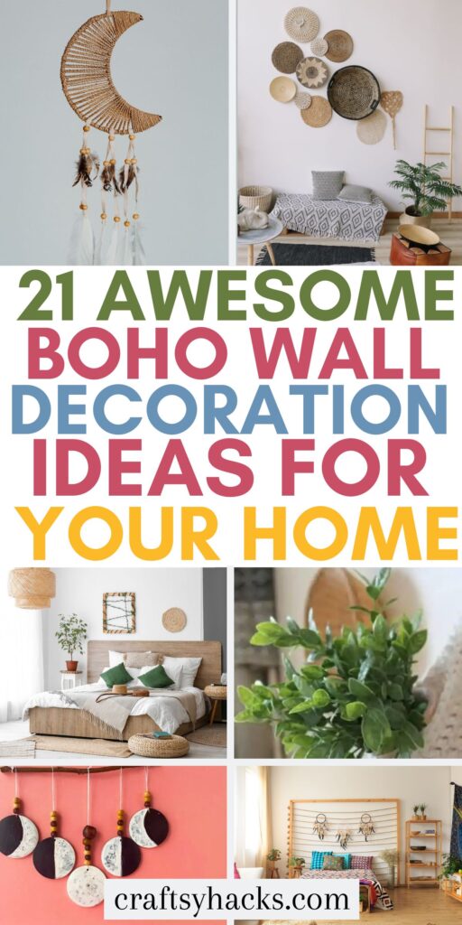 Boho Wall Decor Ideas