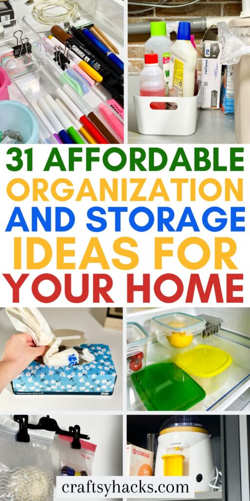 Ways to Organize Your Home