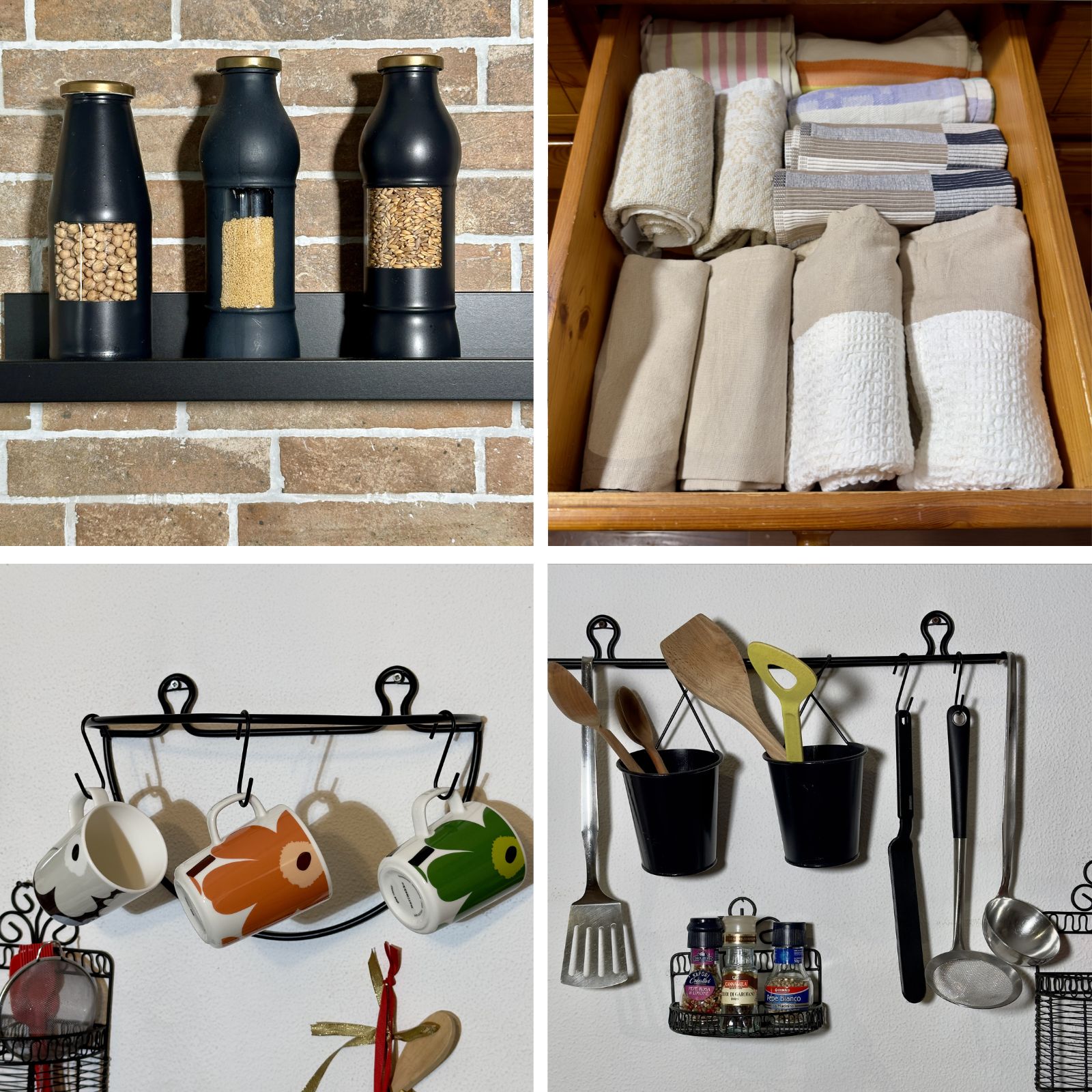 ways to organize kitchens