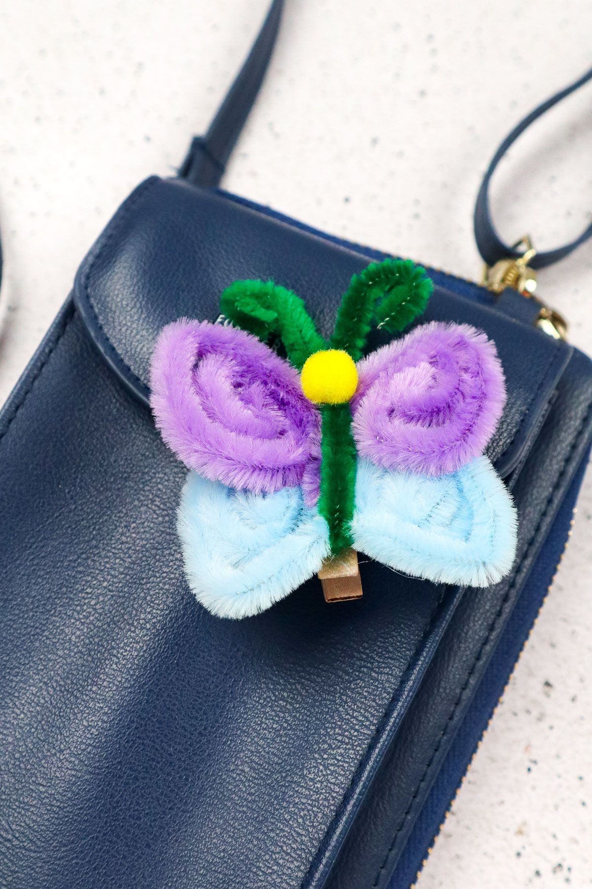 Pipe Cleaner Butterfly craft