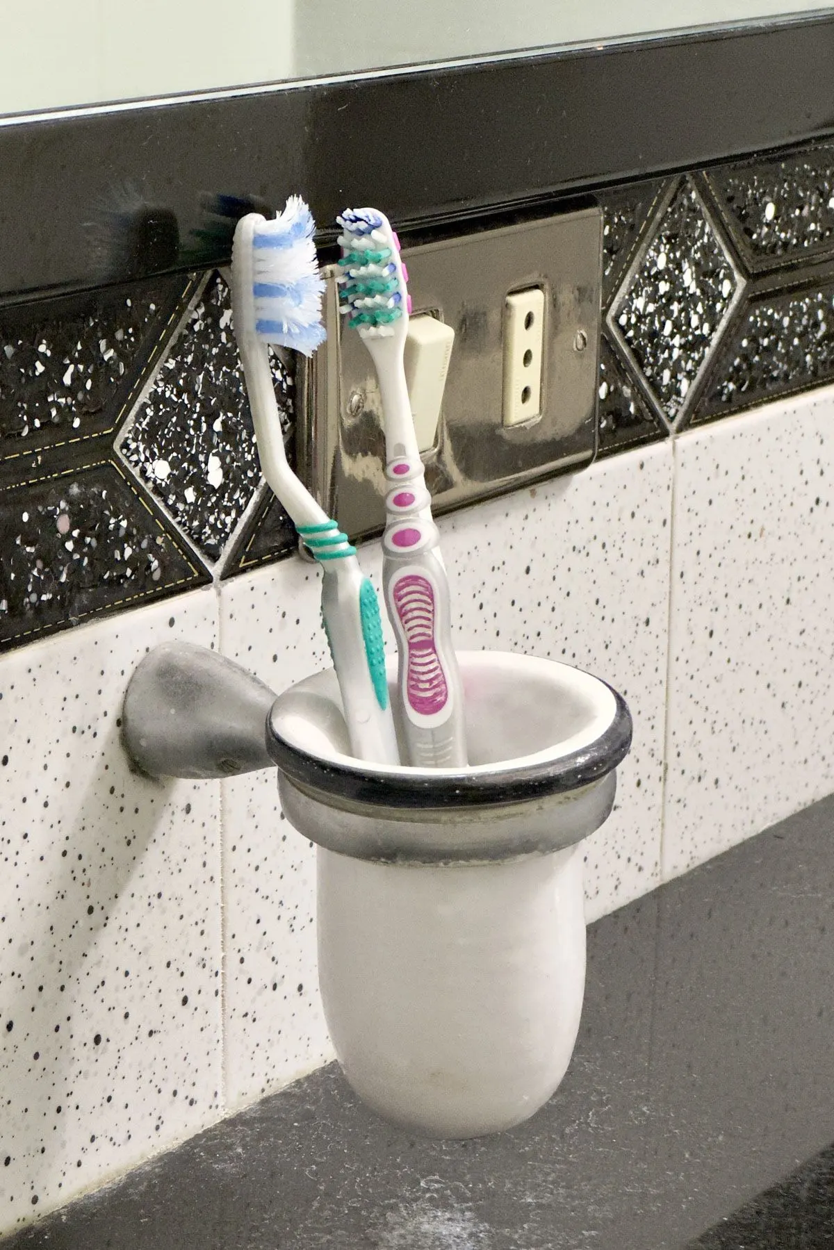 Use A Wall Mounted Toothbrush Holder