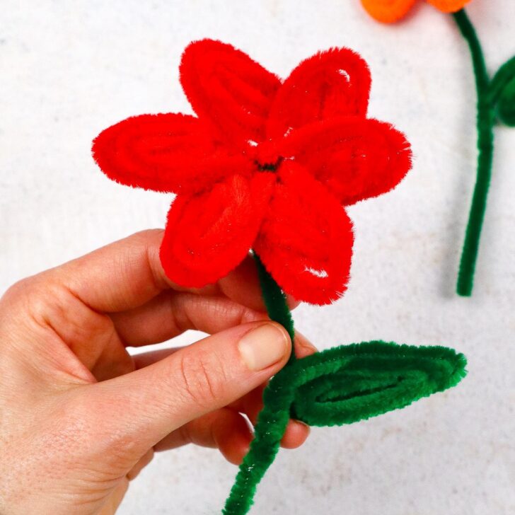 pipe cleaner flowers