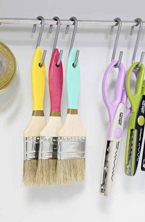 Towel Hooks to Hang Paint Brushes