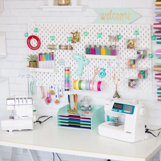 Pegboard Storage