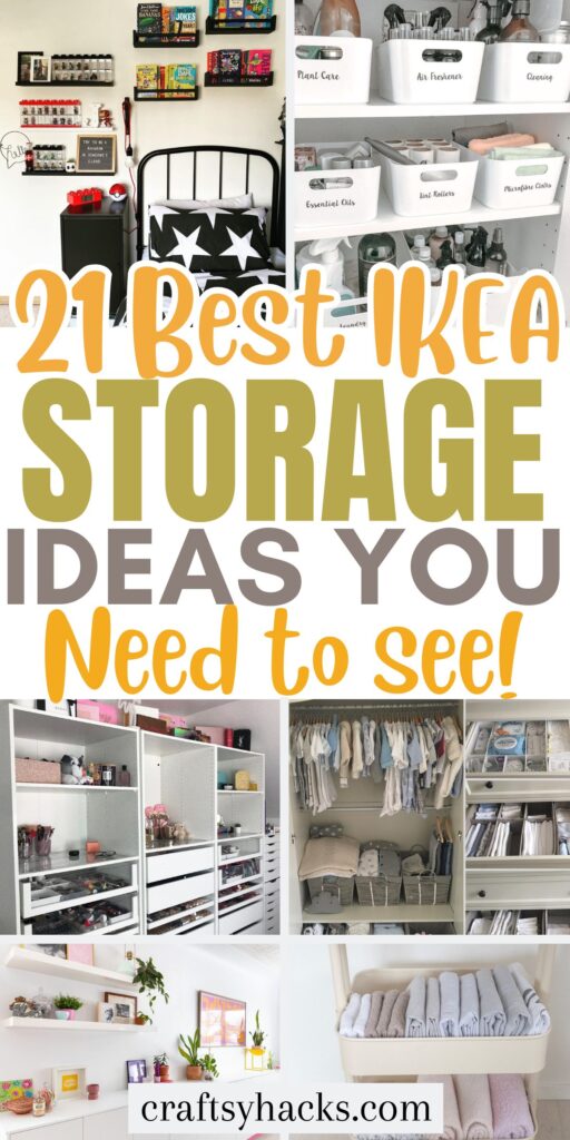21 Magical IKEA Hacks to Increase Storage Space - Craftsy Hacks