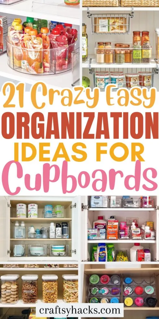 cupboard organization hacks