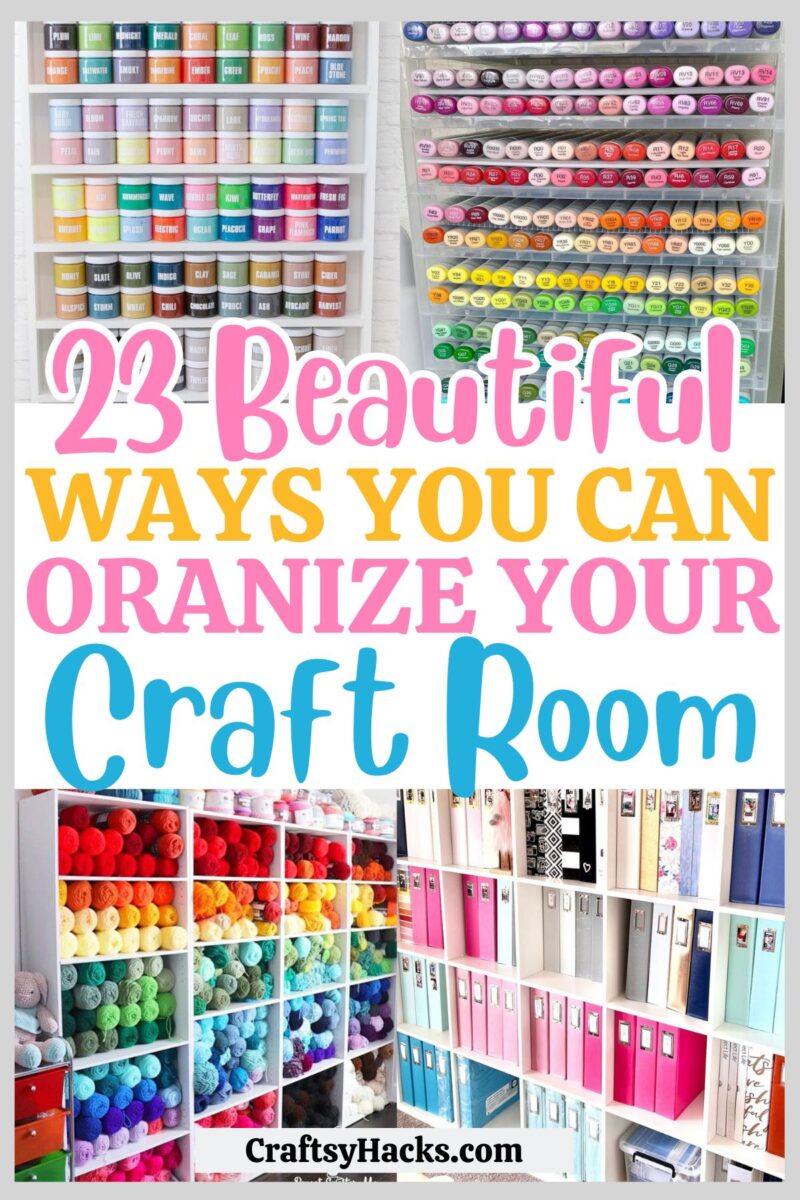 23 Craft Room Ideas You Have to See to Believe - Craftsy Hacks