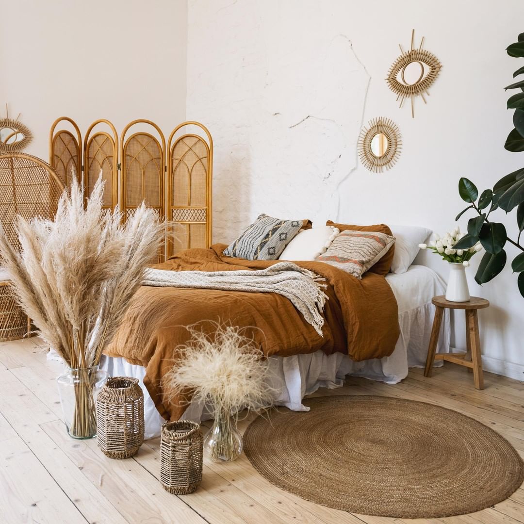 27 Earthy Boho Bedroom Ideas - Craftsy Hacks