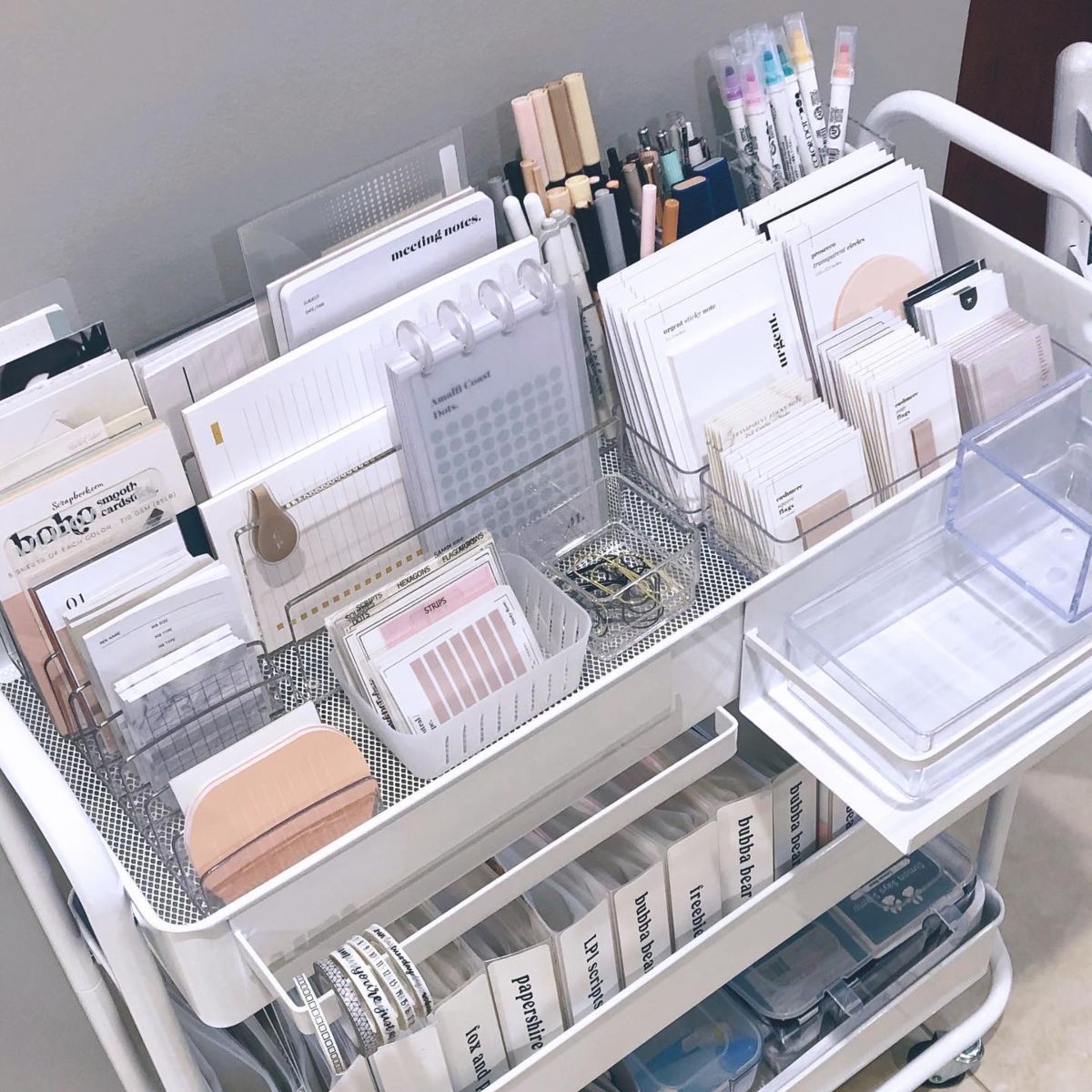 Planner Organization Cart