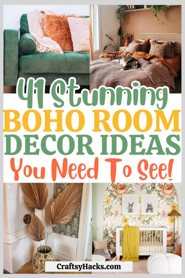 41 Boho Room Decor Ideas Craftsy Hacks