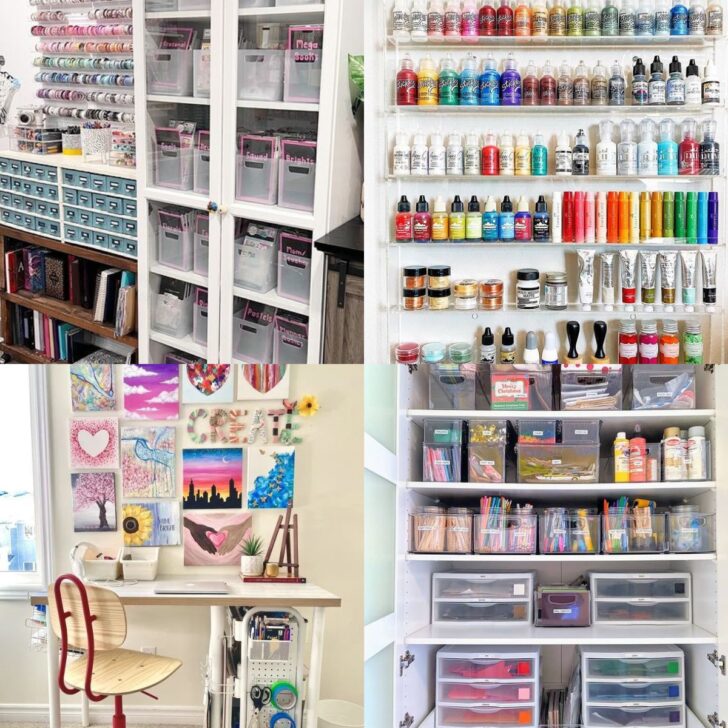 Craft Room Hacks for a small space