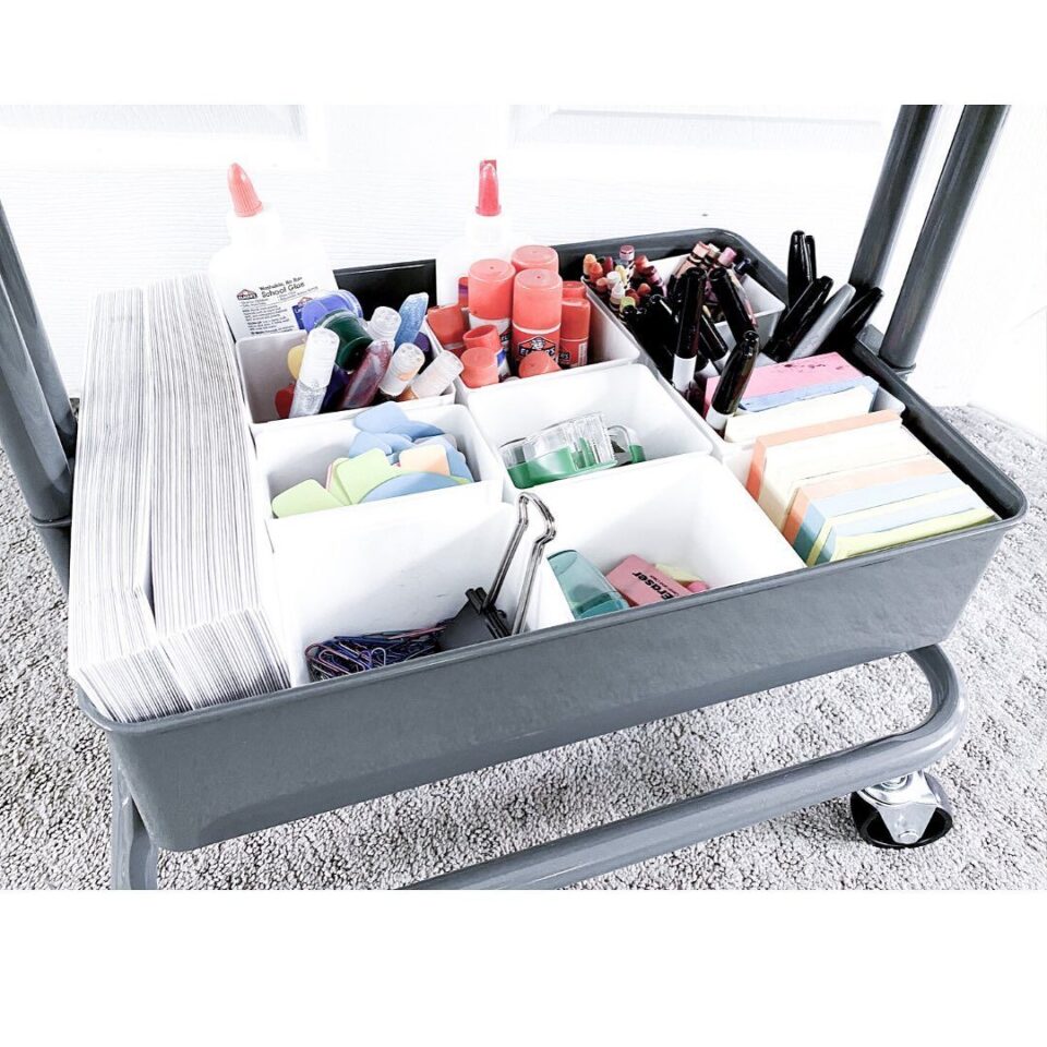 21 Brilliant Office Supply Organizing Ideas - Craftsy Hacks