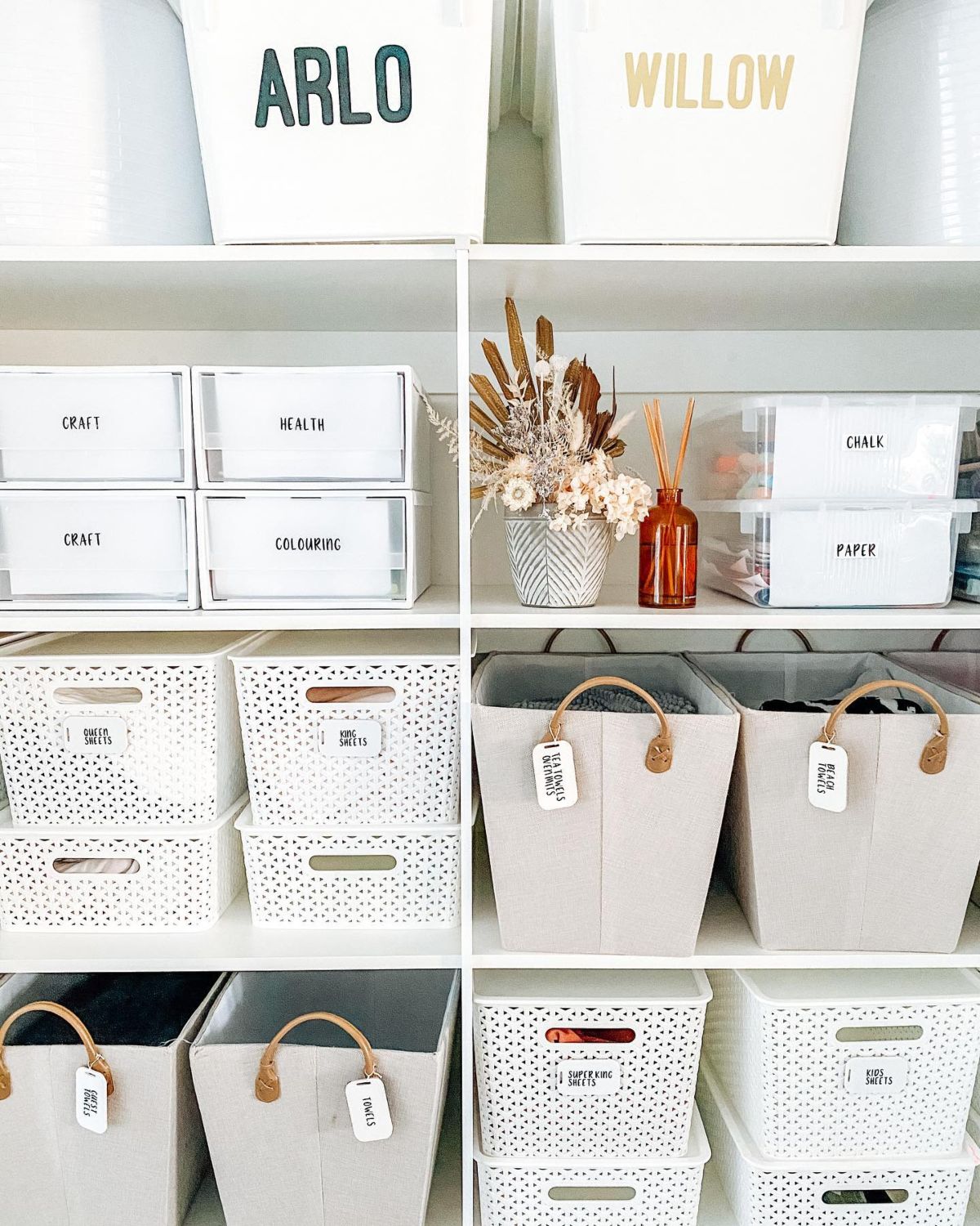 storage bins