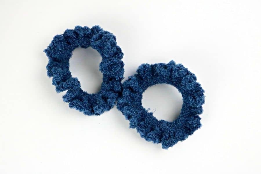  Crocheted Scrunchie