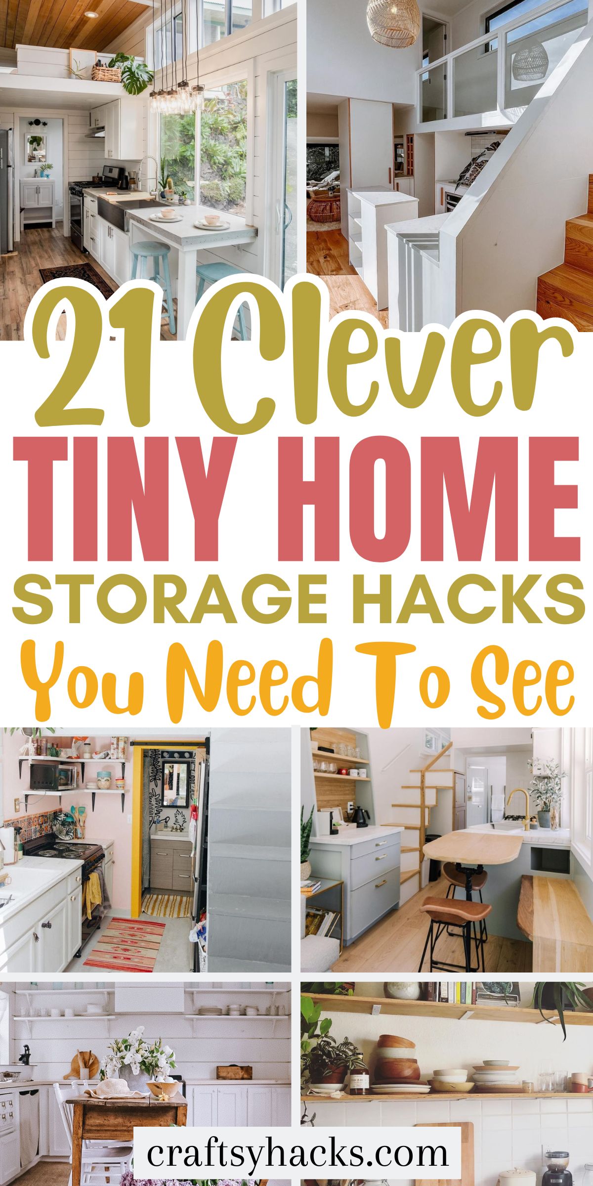 Tiny Home Storage Hacks