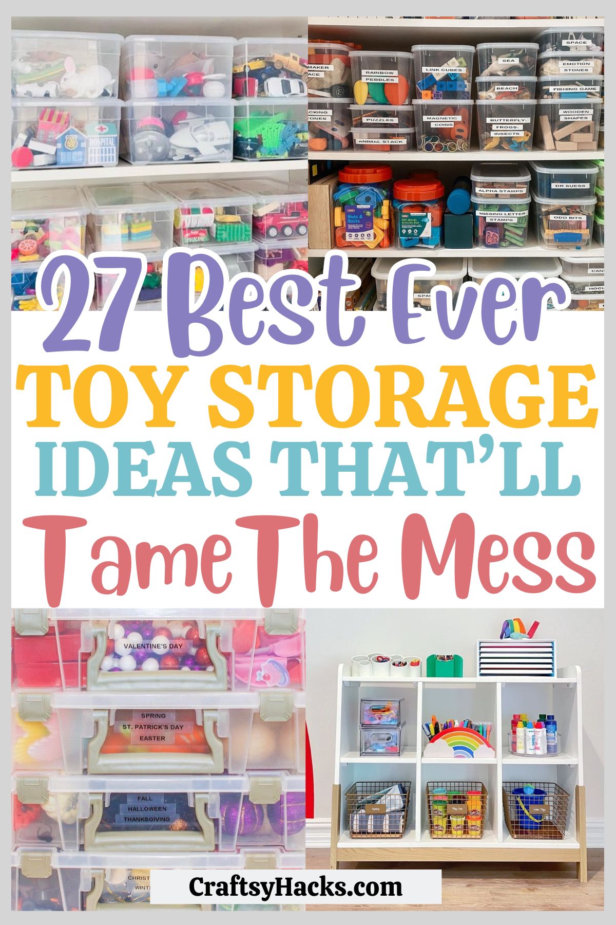 best Toy Storage Ideas