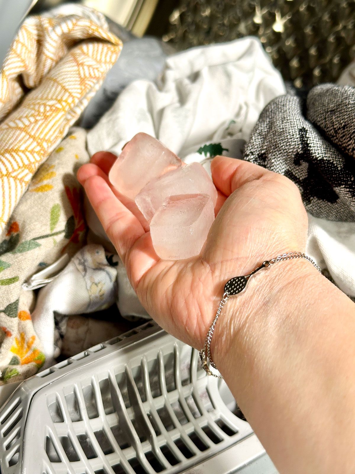 Remove Wrinkles by Adding Ice Cubes to the Dryer