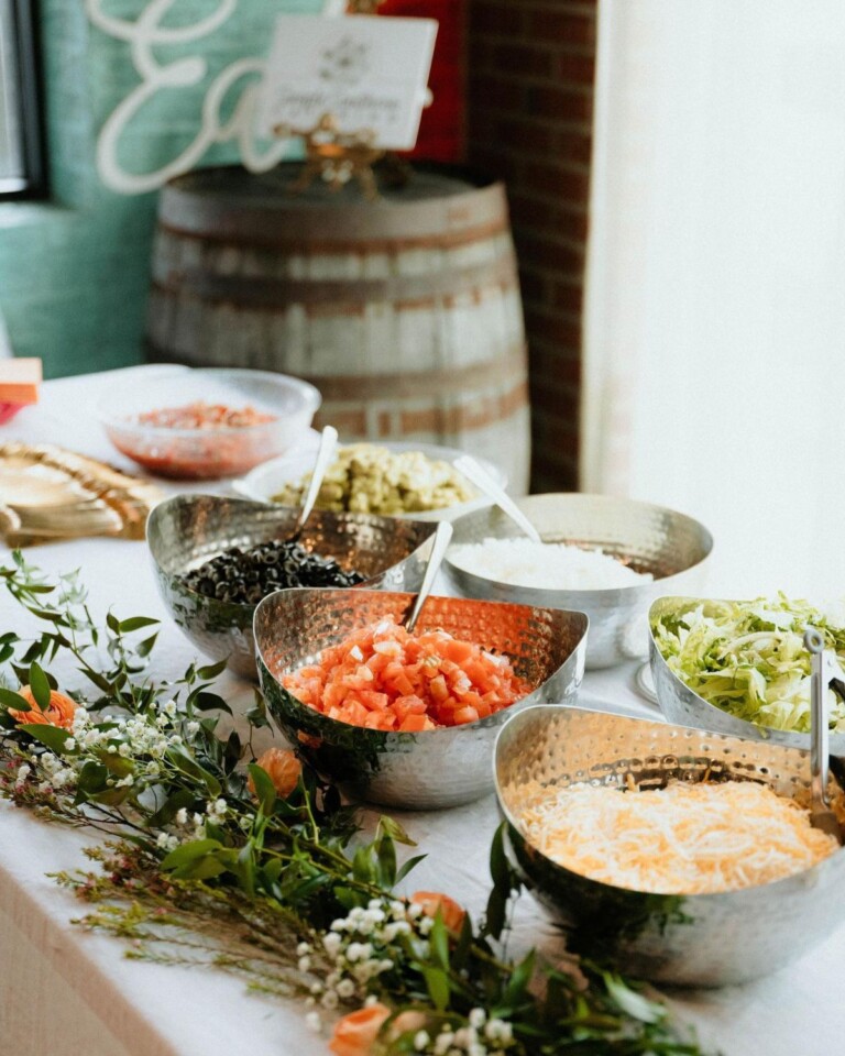 Food Bar Ideas For Wedding