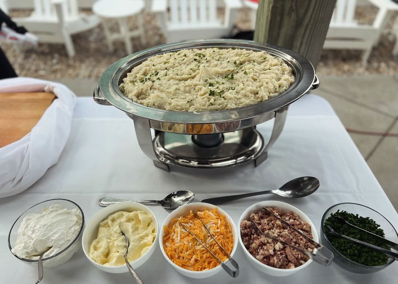 mashed potato bar