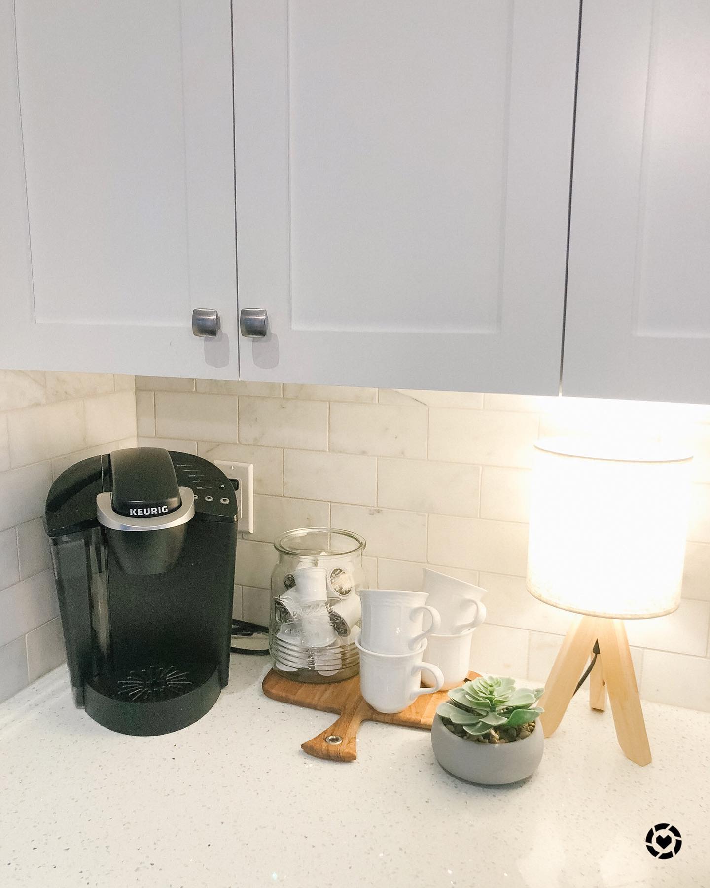 corner coffee station