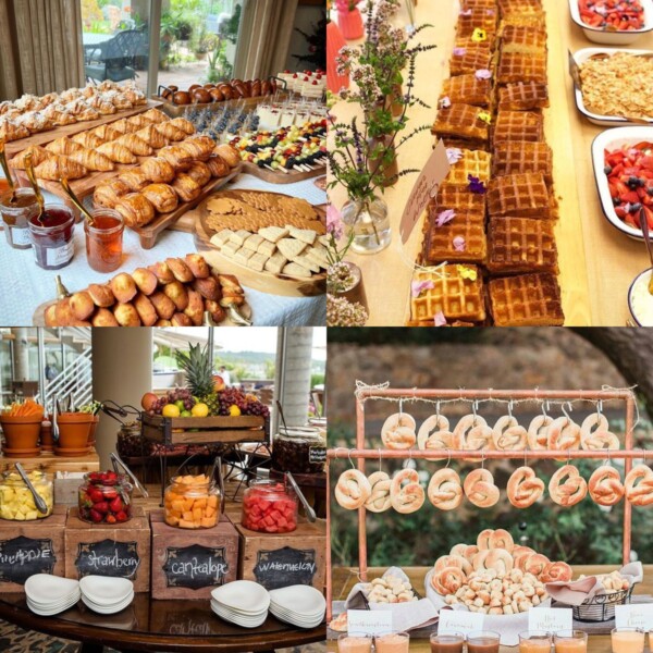 ideas for wedding food bars