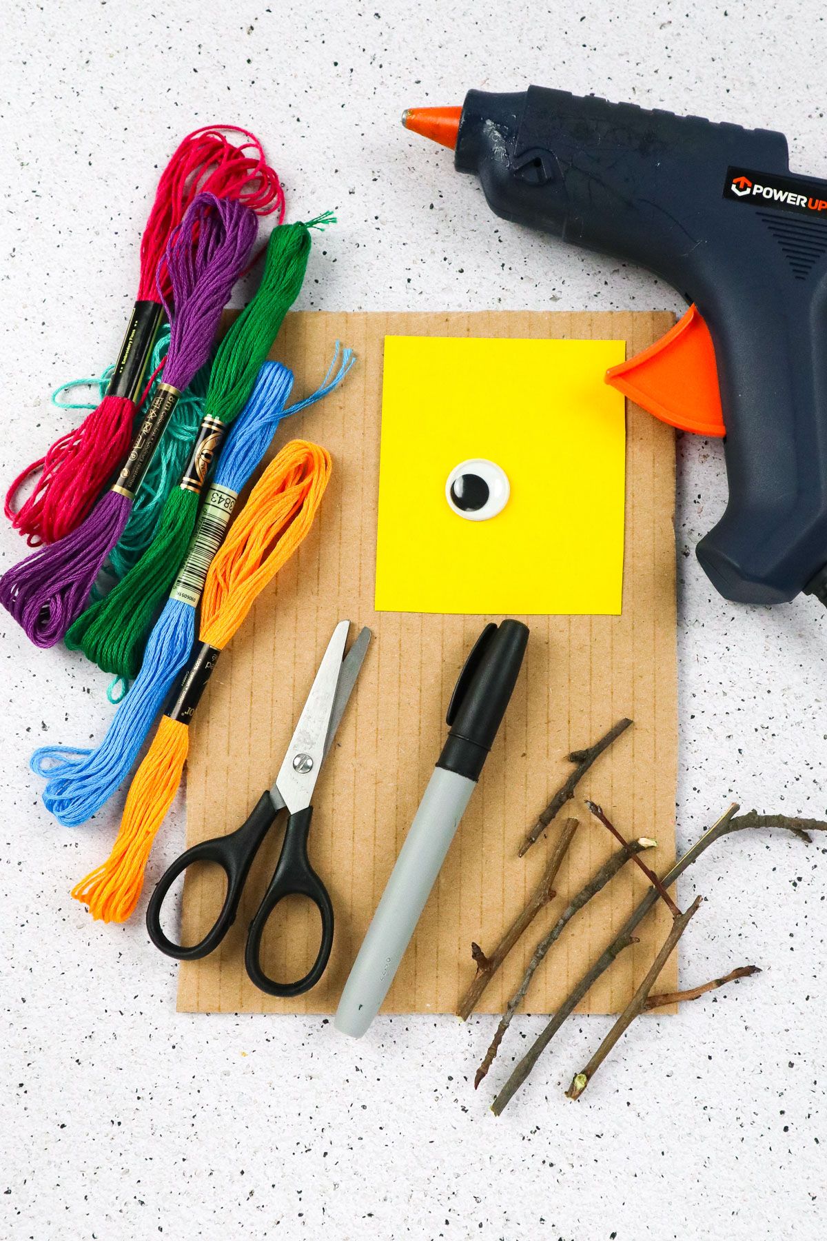 craft supplies for Yarn Bird Craft