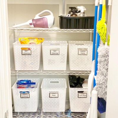 21 Brilliant Utility Closet Organization Ideas - Craftsy Hacks