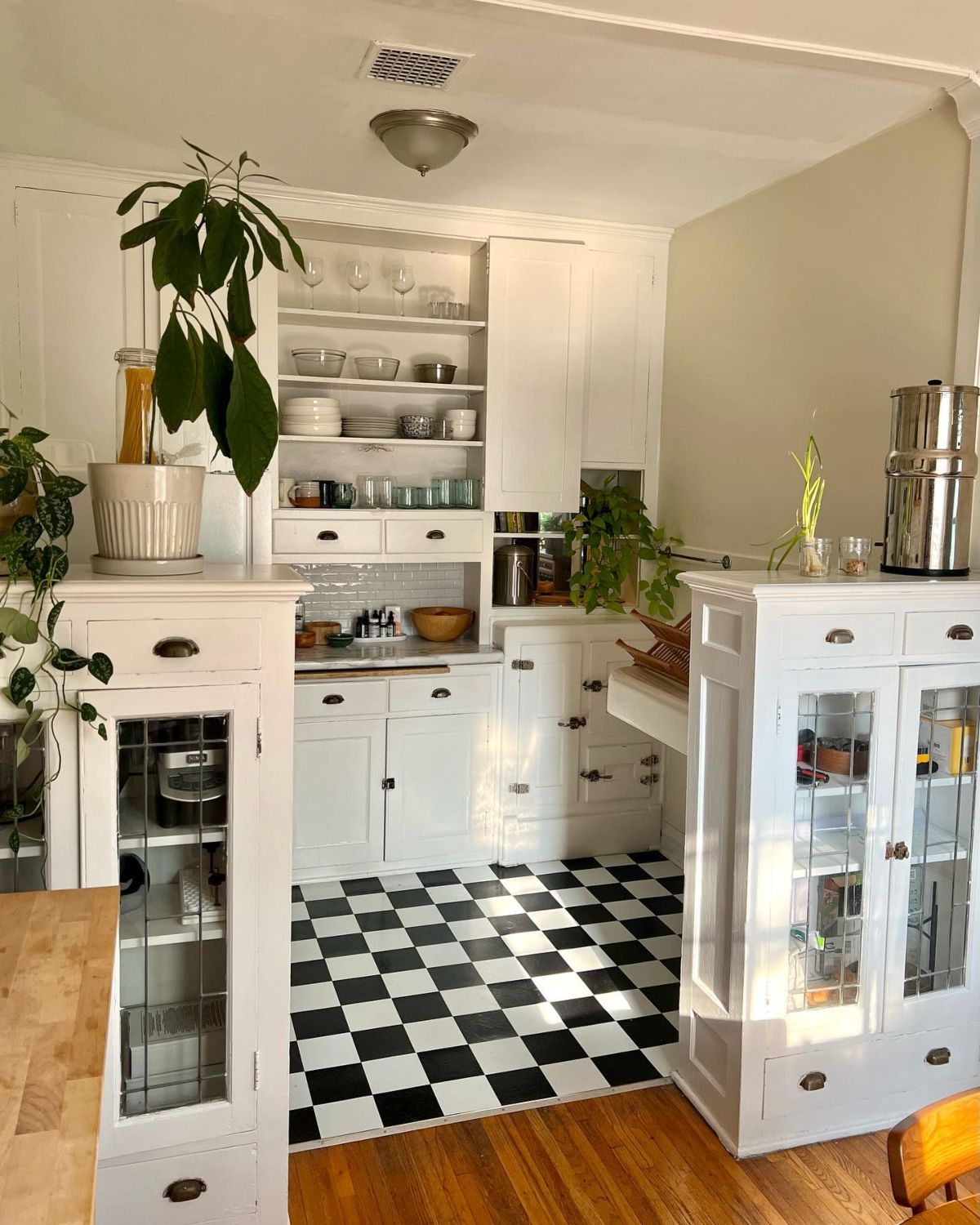 built-in cabinets