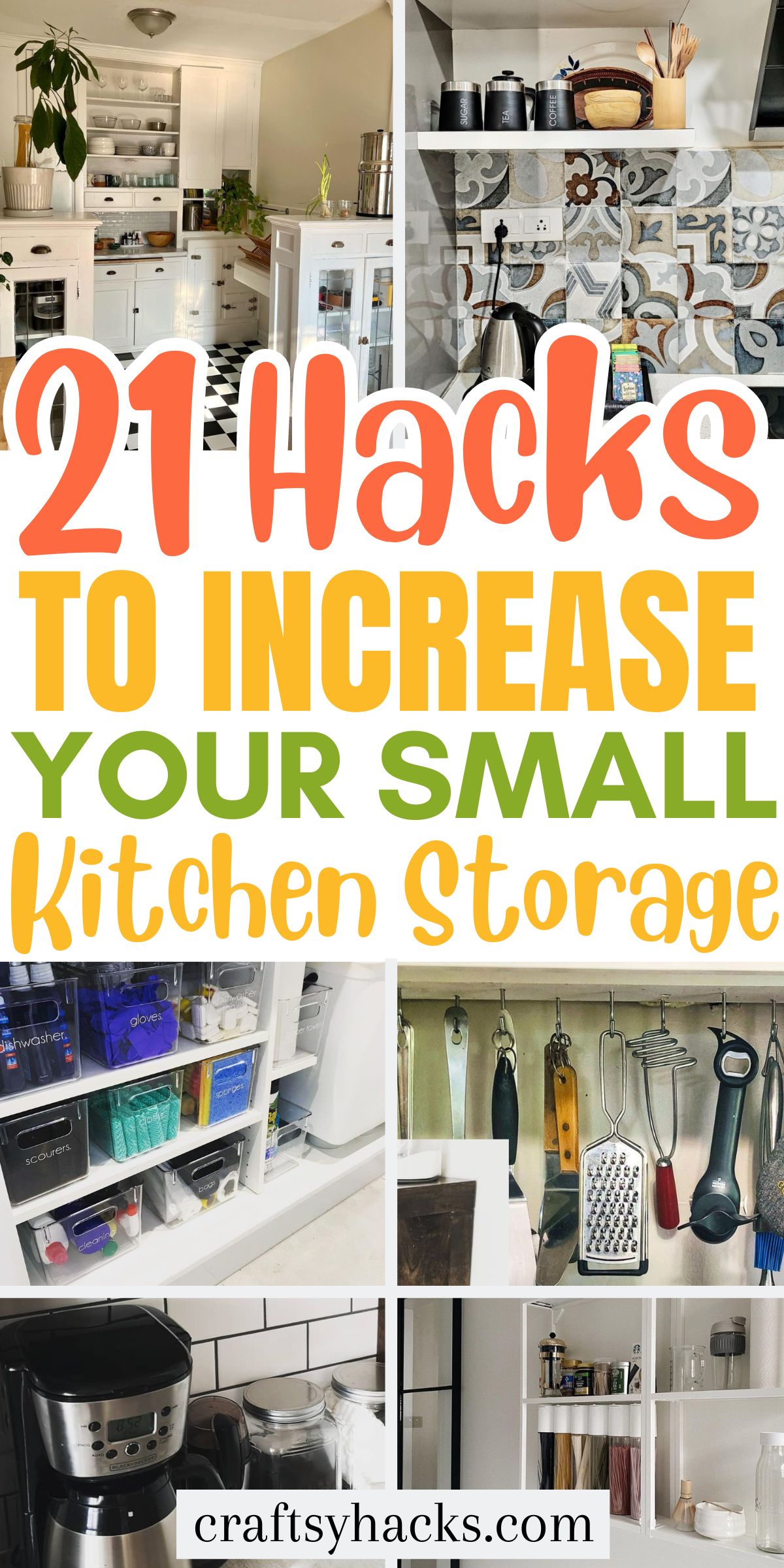 Hacks to Increase Kitchen Storage