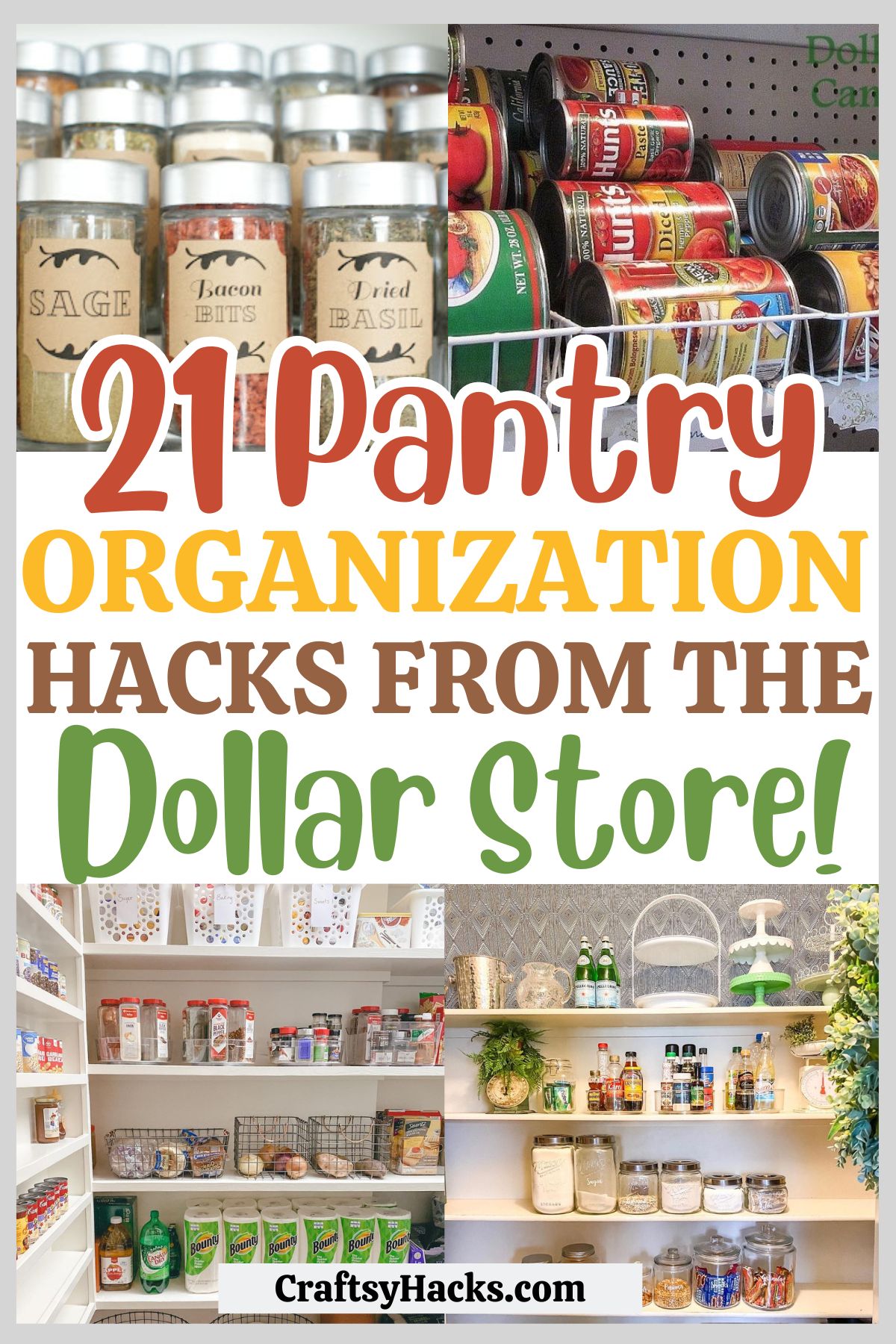 Pantry Organization Hacks