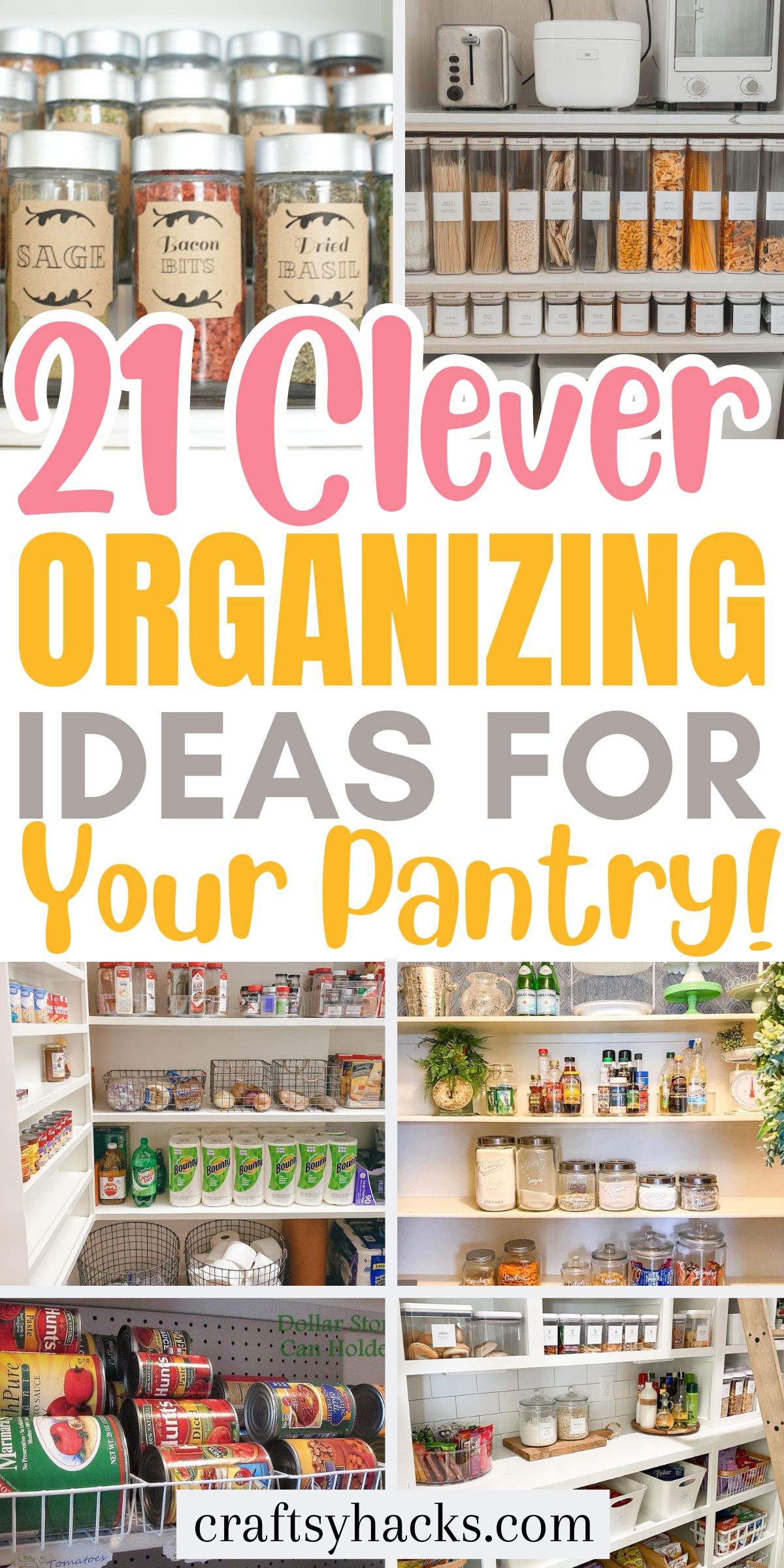 Pantry Organizing Ideas