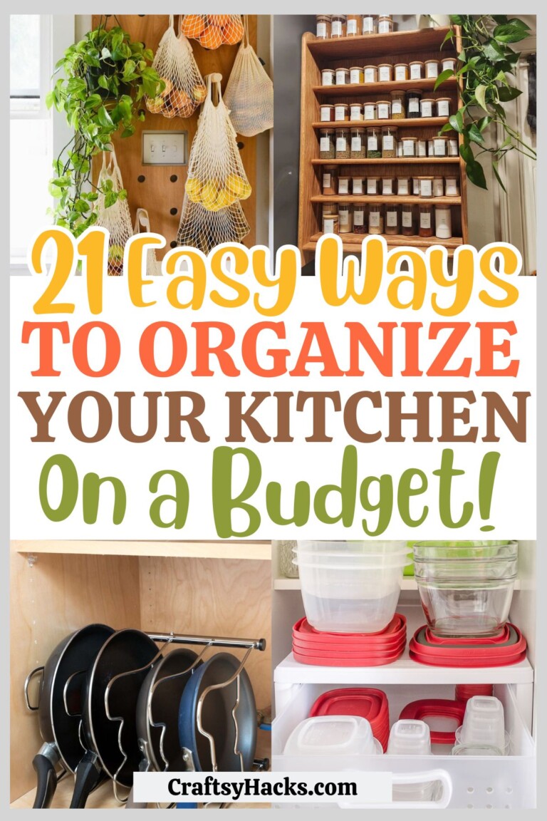 Running Out of Space? 21 The Most Clever Ways to Organize Kitchen on a ...
