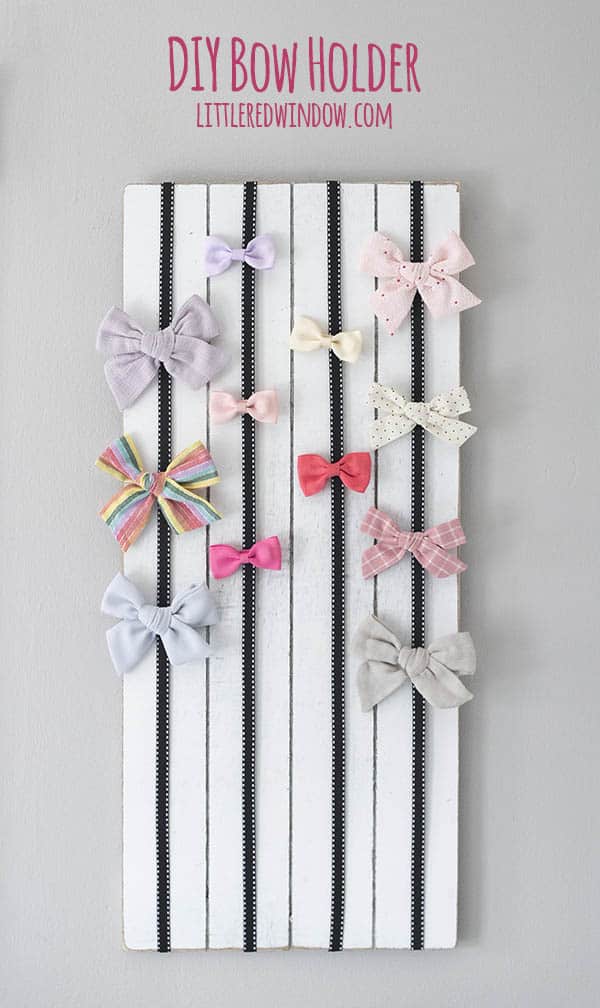 DIY Bow holder