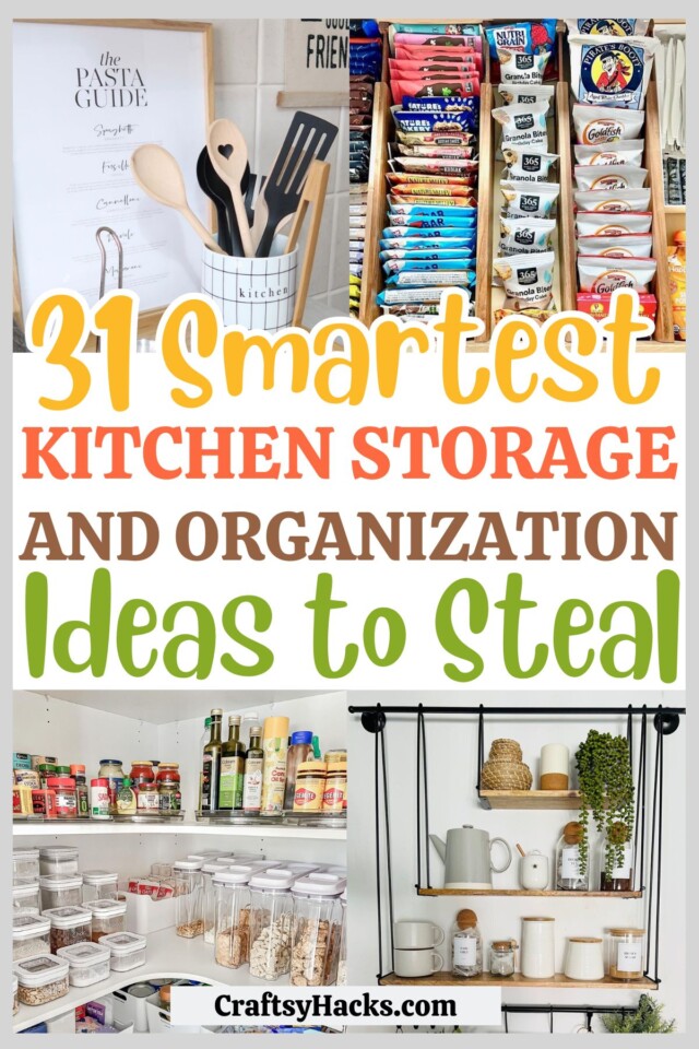 Need More Space? 31 Remarkably Clever Kitchen Storage Hacks - Craftsy Hacks