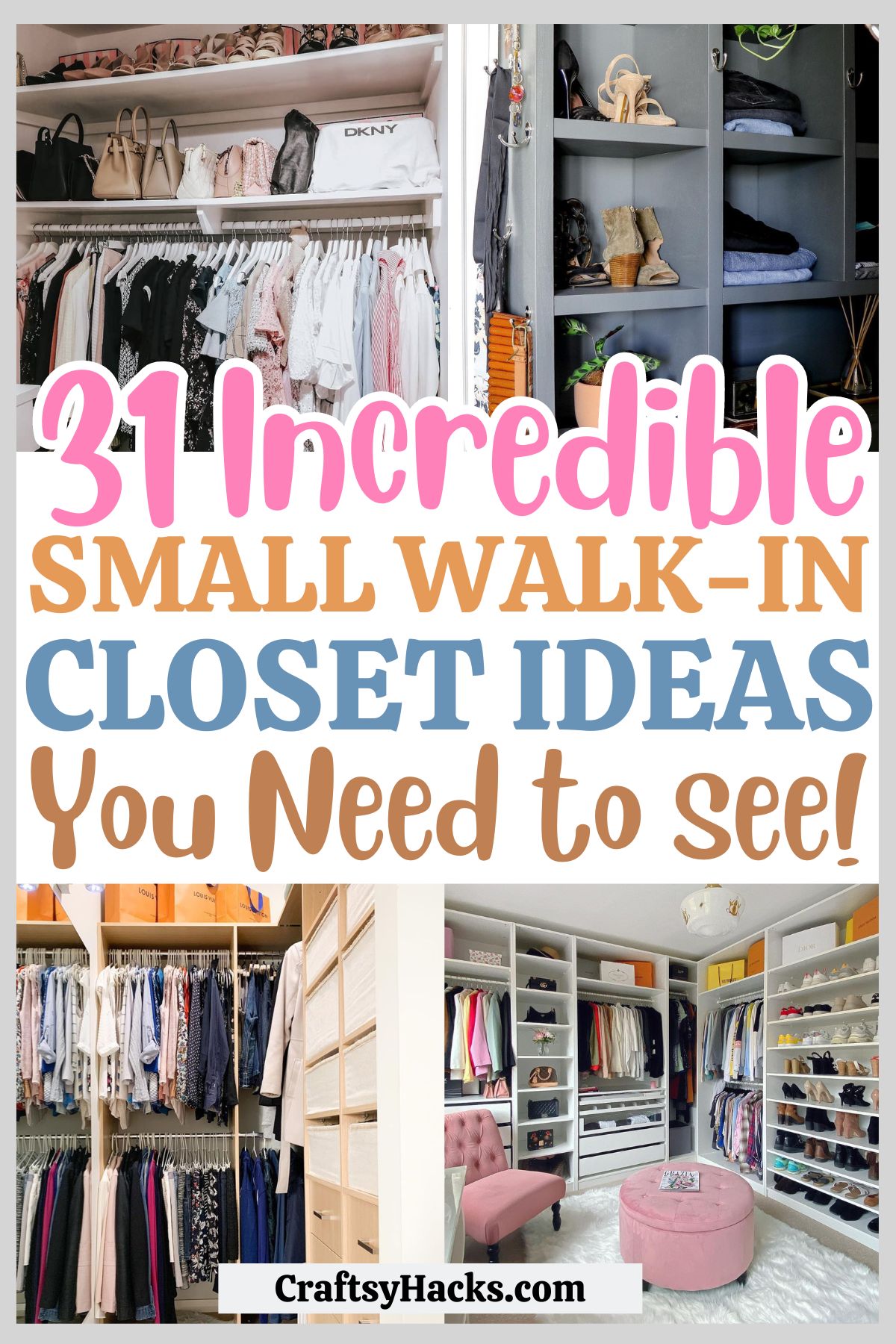 Small Walk In Closet Ideas