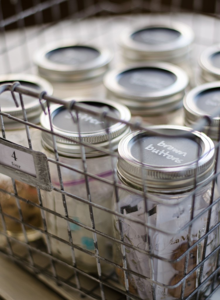 mason jar craft storage