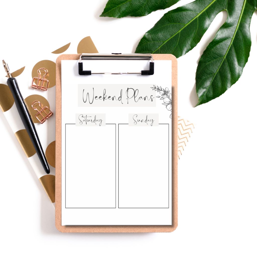 Go digital - Free Printable Planner